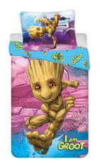 Jerry Fabrics Obliečky Groot I am Groot 140x200, 70x90 cm