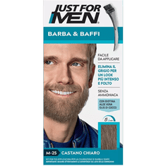 Just For Men Prírodná svetlohnedá farba na bradu a fúzy Color M25, 28g