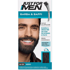 Just For Men Mustache & Beard M55 skutočná čierna farba na bradu a fúzy 28g