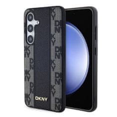 DKNY Zadný kryt Checkered Pattern Magsafe pre Samsung Galaxy S24+ Black