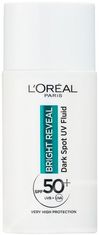 Loreal Paris Denný Anti-UV fluid proti tmavým škvrnám Bright Reveal SPF 50+ (Dark Spot UV Fluid) 50 ml