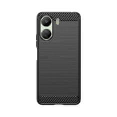 IZMAEL Carbon Shield TPU puzdro pre Xiaomi Redmi 13C - Čierna KP32900