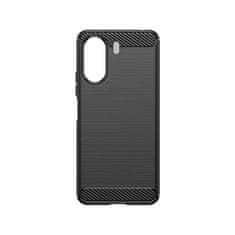 IZMAEL Carbon Shield TPU puzdro pre Xiaomi Redmi 13C - Čierna KP32900