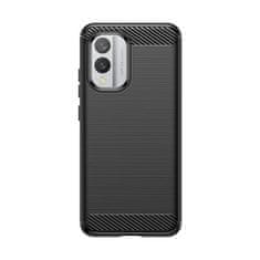 IZMAEL Carbon Shield TPU puzdro pre Nokia X30 - Čierna KP32904