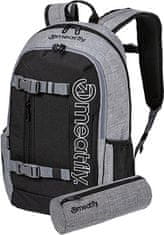 MEATFLY Batoh Basejumper Grey Heather / Black