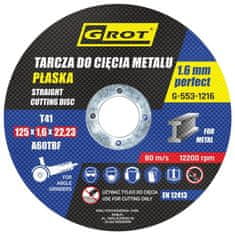 shumee PLOCHÝ DISK T1A 125*1,6*22 SADA 10ks