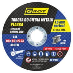 shumee PLOCHÝ DISK T1A 115*1,6*22 SADA 10KS