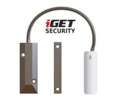 iGET SECURITY EP21 - Bezdrôtový magnetický senzor pre železné dvere/okná/vráta pre alarm SECURITY M5, dosah 1km