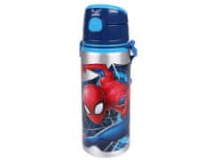 MARVEL COMICS SpiderMan Hliníková Fľaša, s Popruhom a Menovkou 600 ml