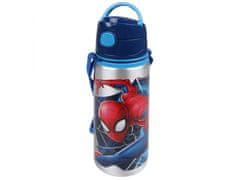 MARVEL COMICS SpiderMan Hliníková Fľaša, s Popruhom a Menovkou 600 ml