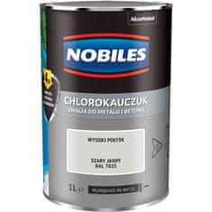 shumee NOBILES CHLOROGUMA SMALT SVETLO SIVÁ RAL 7035 0,9L