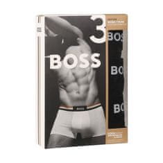 BOSS 3PACK pánske boxerky čierné (50516542 001) - veľkosť XL