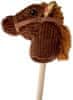 Mac Toys Steppos Hobby Horse se zvukem - tmavý