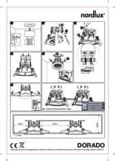 NORDLUX NORDLUX vstavané svietidlo Dorado 2700K 3-Kit Dim Tilt 3x5,5W LED biela 49400101