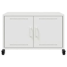 Vidaxl TV skrinka biela 68x39x43,5 cm oceľ