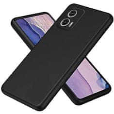 IZMAEL Silikónové puzdro Soft Case pre Motorola Edge 50 Fusion - Čierna KP32916