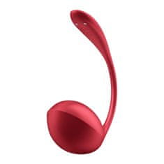 Satisfyer Satisfyer Shiny Petal APP (Red), vibračné vaginálne vajíčko