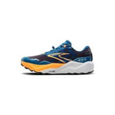 Brooks Obuv beh tmavomodrá 46.5 EU Caldera 7 Ebony-blue Sapphire-orange