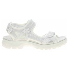 Ecco Sandále biela 38 EU White-iridescent