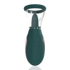 Shots Toys Enhance Rechargeable Vulva and Breast Pump Green Stimulátor vulvy, klitorisu a bradaviek