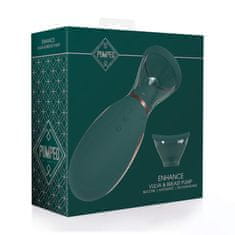 Shots Toys Enhance Rechargeable Vulva and Breast Pump Green Stimulátor vulvy, klitorisu a bradaviek