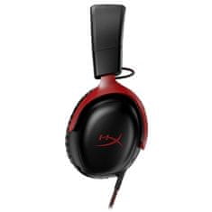 HyperX Sluchátka s mikrofonem Cloud III - černý/ červený