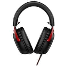 HyperX Sluchátka s mikrofonem Cloud III - černý/ červený