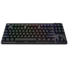 Logitech Počítačová klávesnice Gaming G PRO X TKL Lightspeed, US - černá