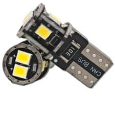 motoLEDy W5W LED žiarovka T10 12V Canbus 500lm