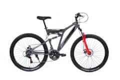 Olpran DENVER FULL DISC FULL SUSPENSION - 27,5" ALU strieborná/čierna 27,5