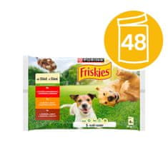 Friskies ADULT multipack 48 x 85 g lahodný výběr ve šťávě