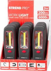 Strend Pro Svietidlo Strend Pro Worklight CWL1041, COB LED 200 lm, 3xAA, pracovné, magnet, .