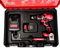 Worcraft Set Worcraft XCUBE004 ShareSYS Toolbox, bezuhlíkový skrutkovač CHD-S20LiBH, 1x 4.0 Ah akumulátor, 1x nabíjačka