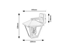 Rabalux 7147 Paravento, exterierové svietidlo