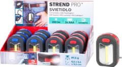 Strend Pro Svietidlo Strend Pro Worklight, prívesok, LED 200 lm, magnet, s klipsou, červená/modrá, 3x AAA, .