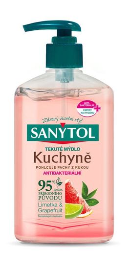 SANYTOL Mydlo Sanytol, antibakteriálne, tekuté, do kuchyne, 250 ml