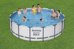 Bestway Bazén Bestway. Steel Pro MAX, 5612Z, kartušová filtrácia, rebrík, plachta, 488x122 cm