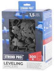 Strend Pro Medzerník Strend Pro LS230T, nivelačný, pod obklad, 1.5 mm, bal. 300 ks, plast sivý