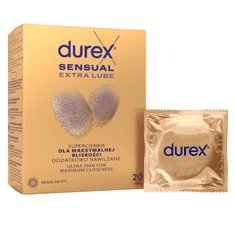 Durex Sensual Extra Lube 20pcs