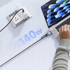 Mcdodo Mcdodo Kábel Nabíjacieho Adaptéra Macbook Air Pro Usb-C Magsafe 3 140W 2M