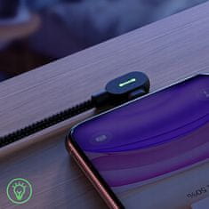 Mcdodo Mcdodo 90° Uhlový Kábel Usb-C Lightning Reverzibilný Pre Iphone 13 14 Led 1M