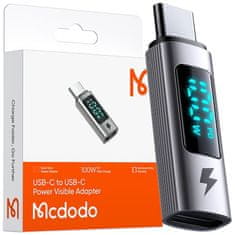 Mcdodo Mcdodo Adaptér Usb-C Usb Typ C Rýchle Nabíjanie 100W Meter