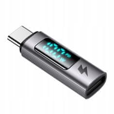 Mcdodo Mcdodo Adaptér Usb-C Usb Typ C Rýchle Nabíjanie 100W Meter