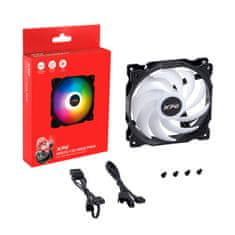 A-Data XPG Vento 120mm fan RGB čierny PWM