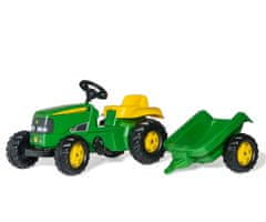 shumee Rolly Toys 012190 Rolly Kid John Deere traktor s prívesom