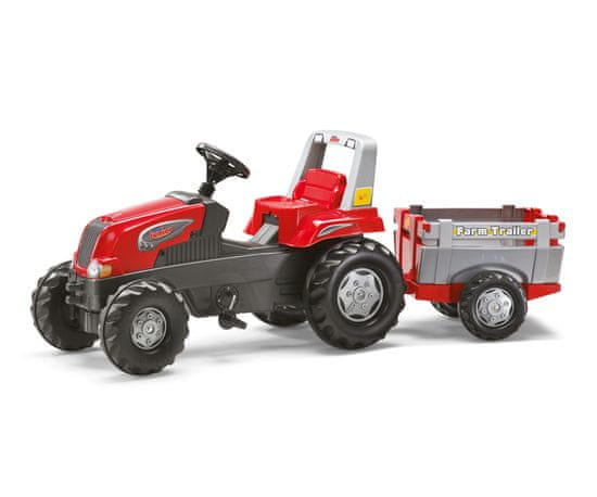 shumee Rolly Toys 800261 Rolly Junior RT Traktor s prívesom červený