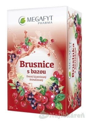 Megafyt MEGAFYT Brusnice s bazou ovocný čaj 20x2g (40g)