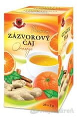 Herbex HERBEX Premium ZÁZVOROVÝ ČAJ Orange, 20x2 g