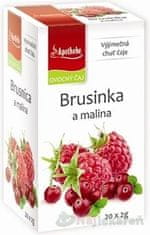 Apotheke APOTHEKE PREMIER SELECTION ČAJ BRUSNICA A MALINA, 20x2 g