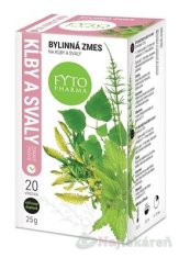 Fytopharma FYTO Bylinná zmes NA KĹBY A SVALY, 20x1,25 g